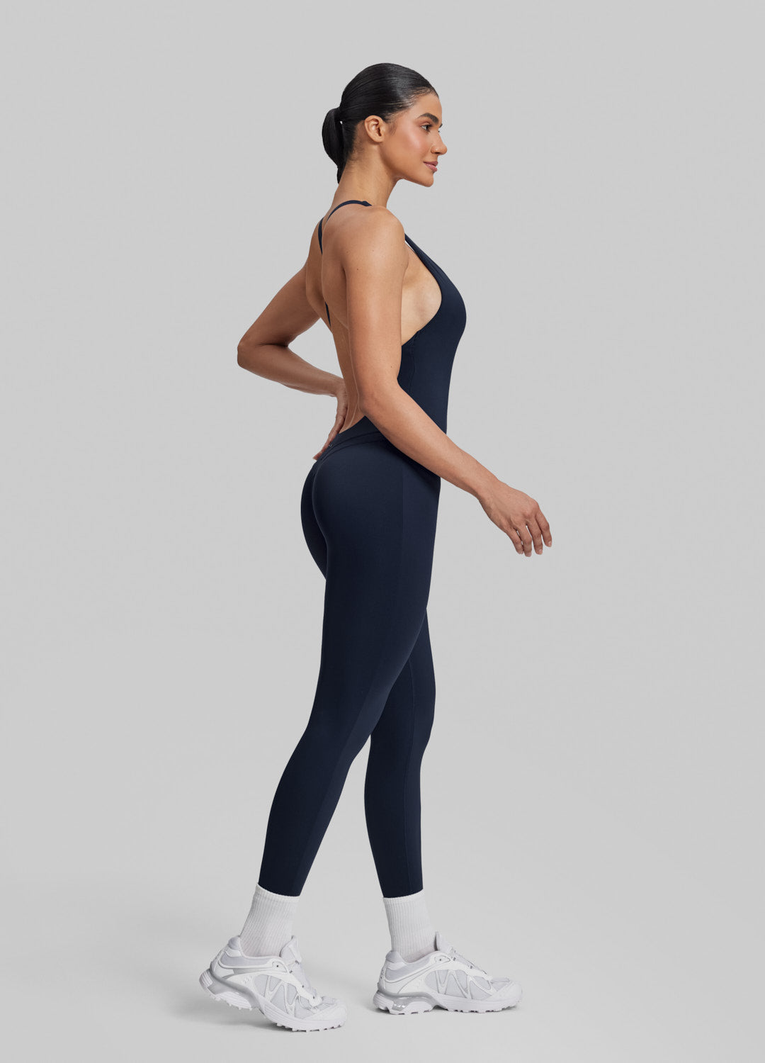Bodysuit Full Length Crossback - Cellubyee Boutique