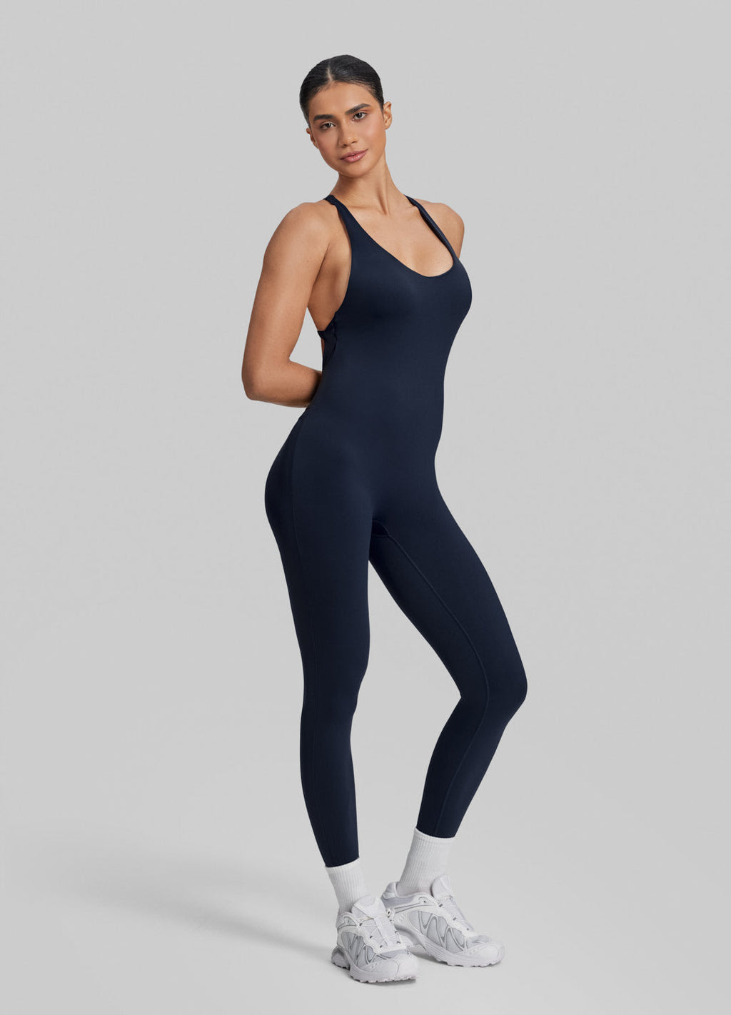 Bodysuit Full Length Crossback - Cellubyee Boutique