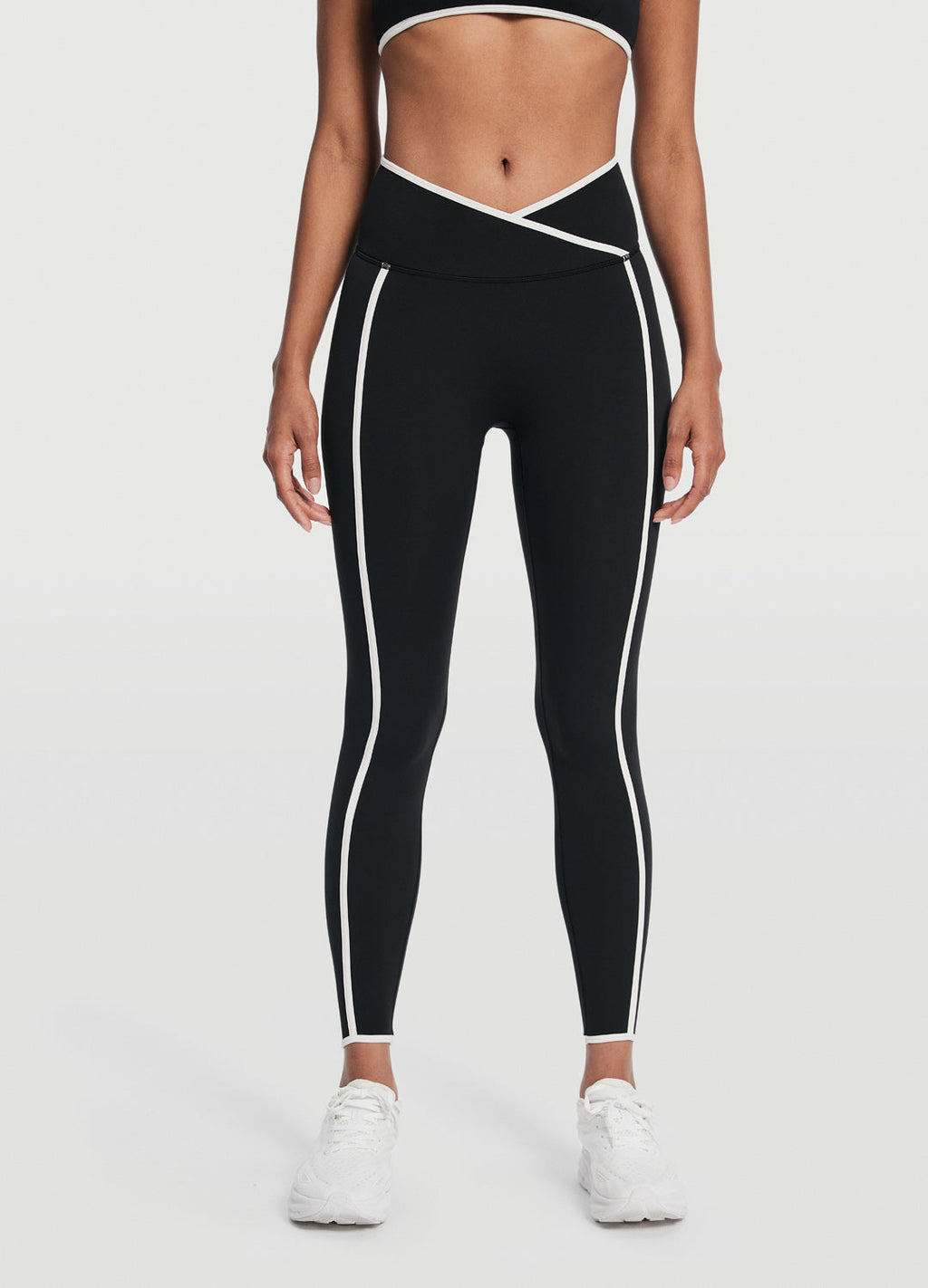Leggings med crossover linning - Cellubyee Boutique