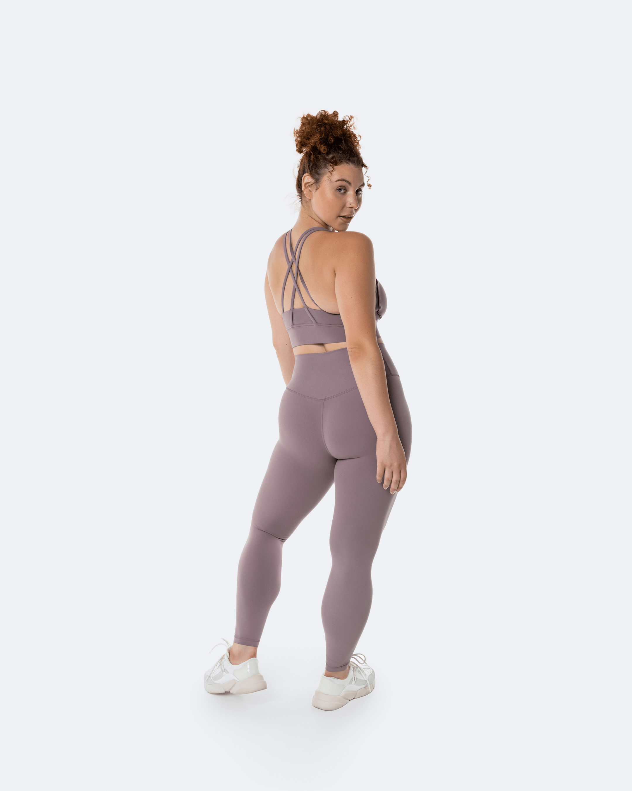 7/8 Leggings i Dusty Pink - Cellubyee Boutique