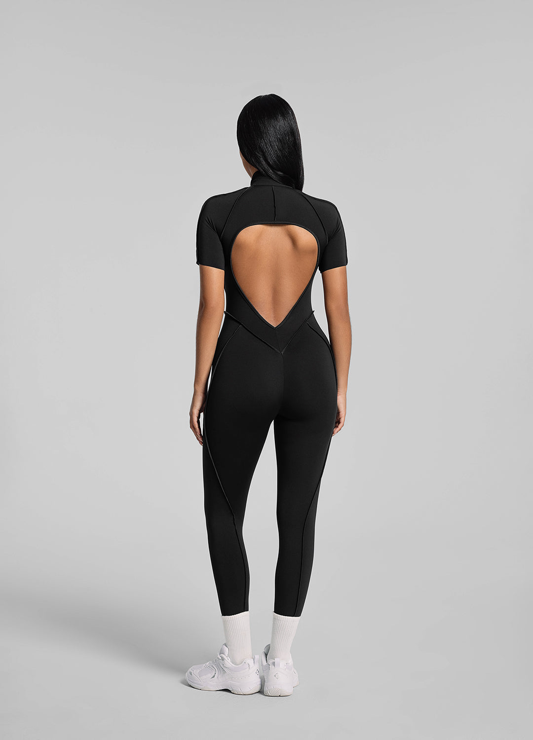 Catsuit i full lengde med korte ermer - Cellubyee Boutique