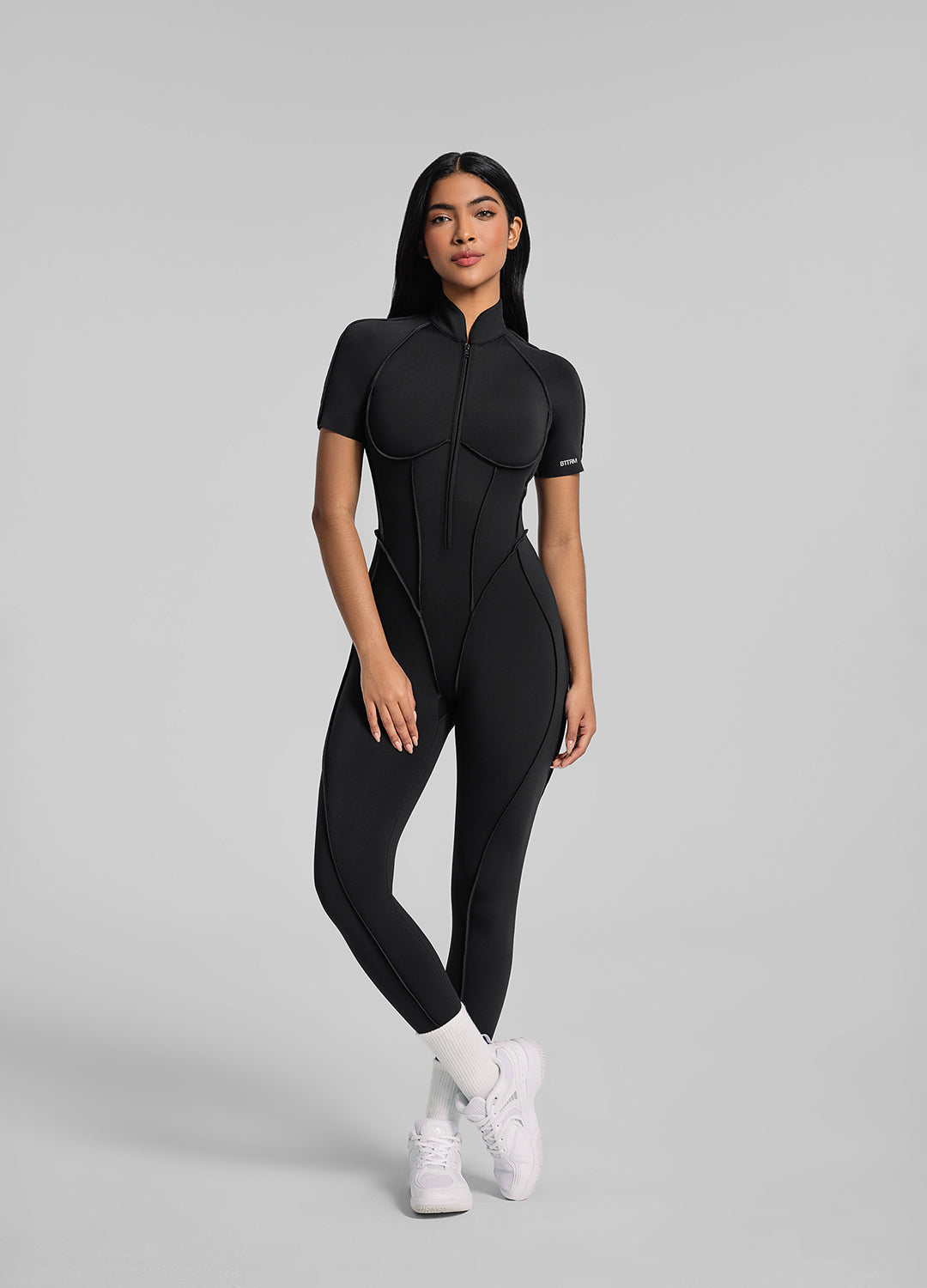 Catsuit i full lengde med korte ermer - Cellubyee Boutique