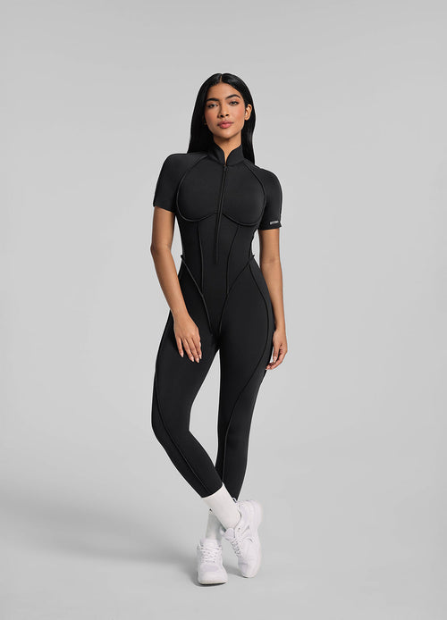 Catsuit i full lengde med korte ermer - Cellubyee Boutique