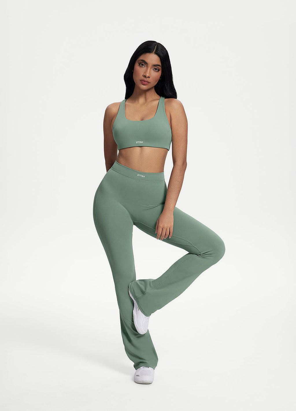 Utvidede leggings med scrunch-rygg - Cellubyee Boutique