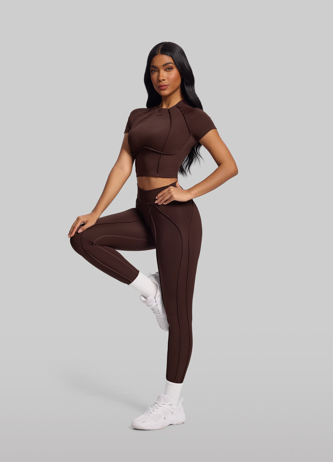 Leggings med kontursøm - Cellubyee Boutique