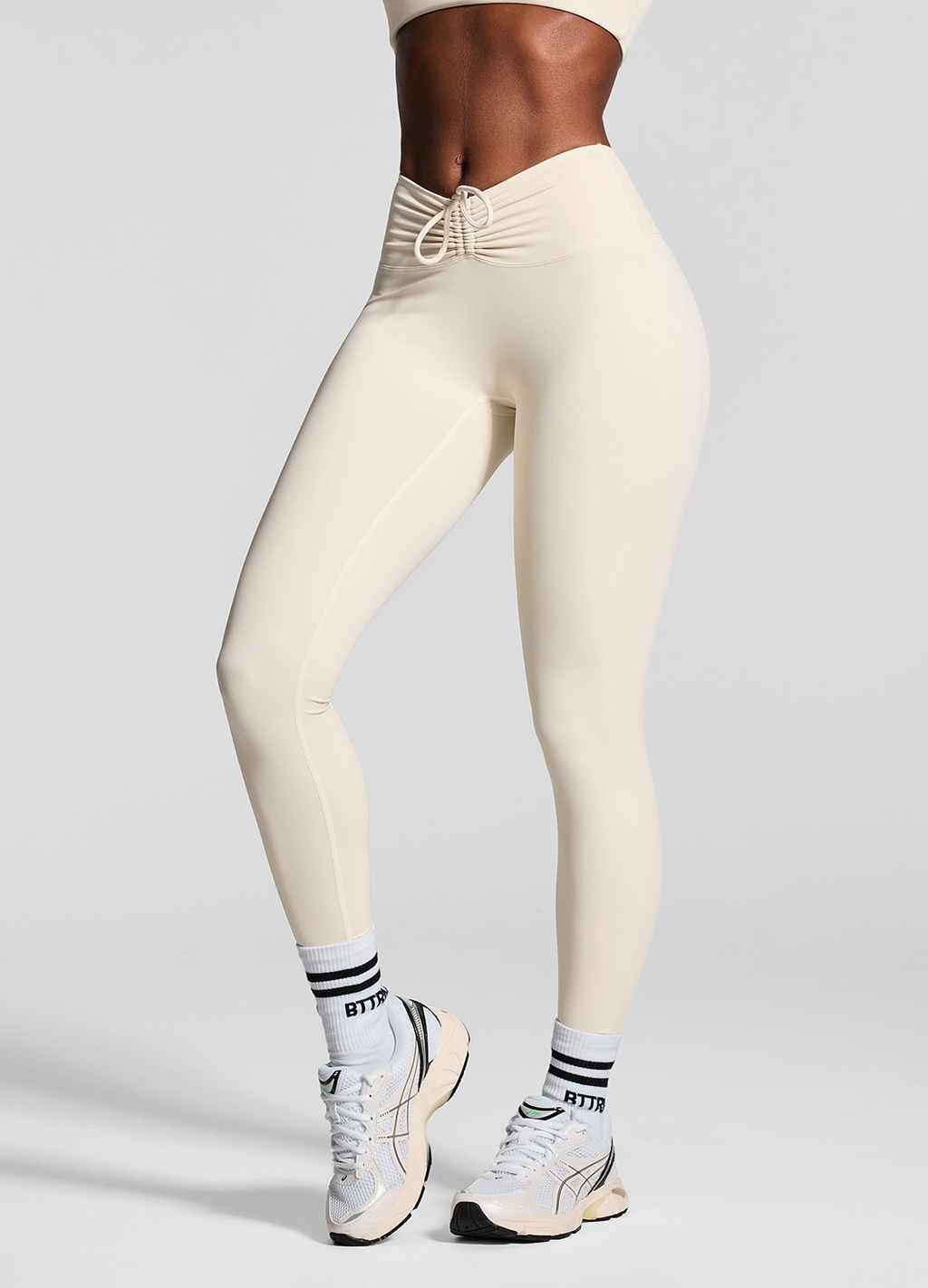 Shaping leggings med knyting foran - Cellubyee Boutique
