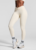 Shaping leggings med knyting foran - Cellubyee Boutique