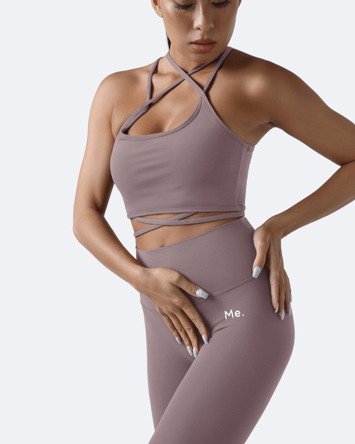 7/8 Leggings i Dusty Pink - Cellubyee Boutique