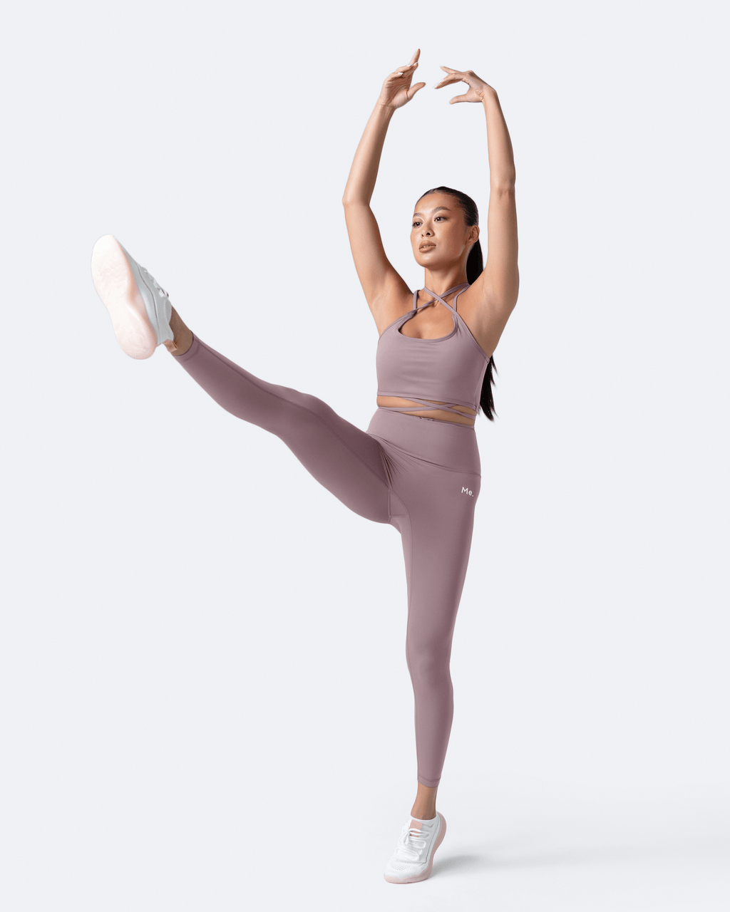 7/8 Leggings i Dusty Pink - Cellubyee Boutique