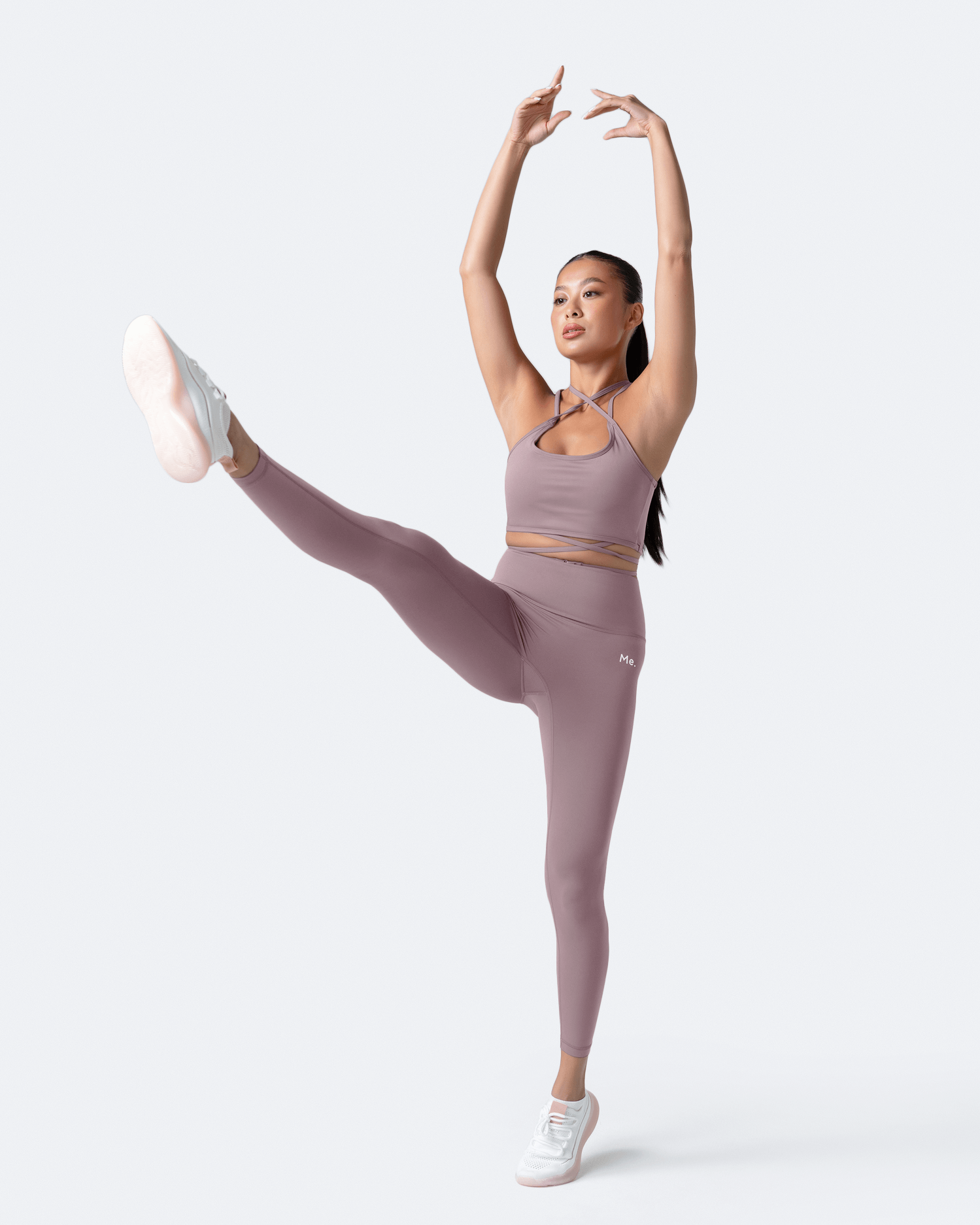 7/8 Leggings i Dusty Pink - Cellubyee Boutique