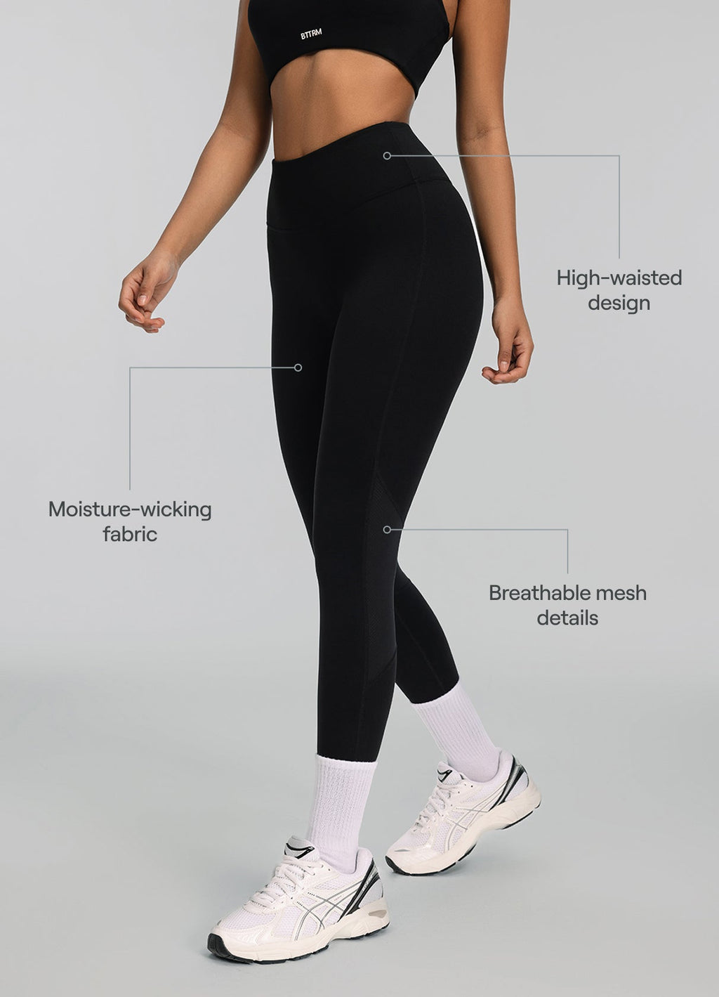 High Impact Mesh Leggings - Cellubyee Boutique