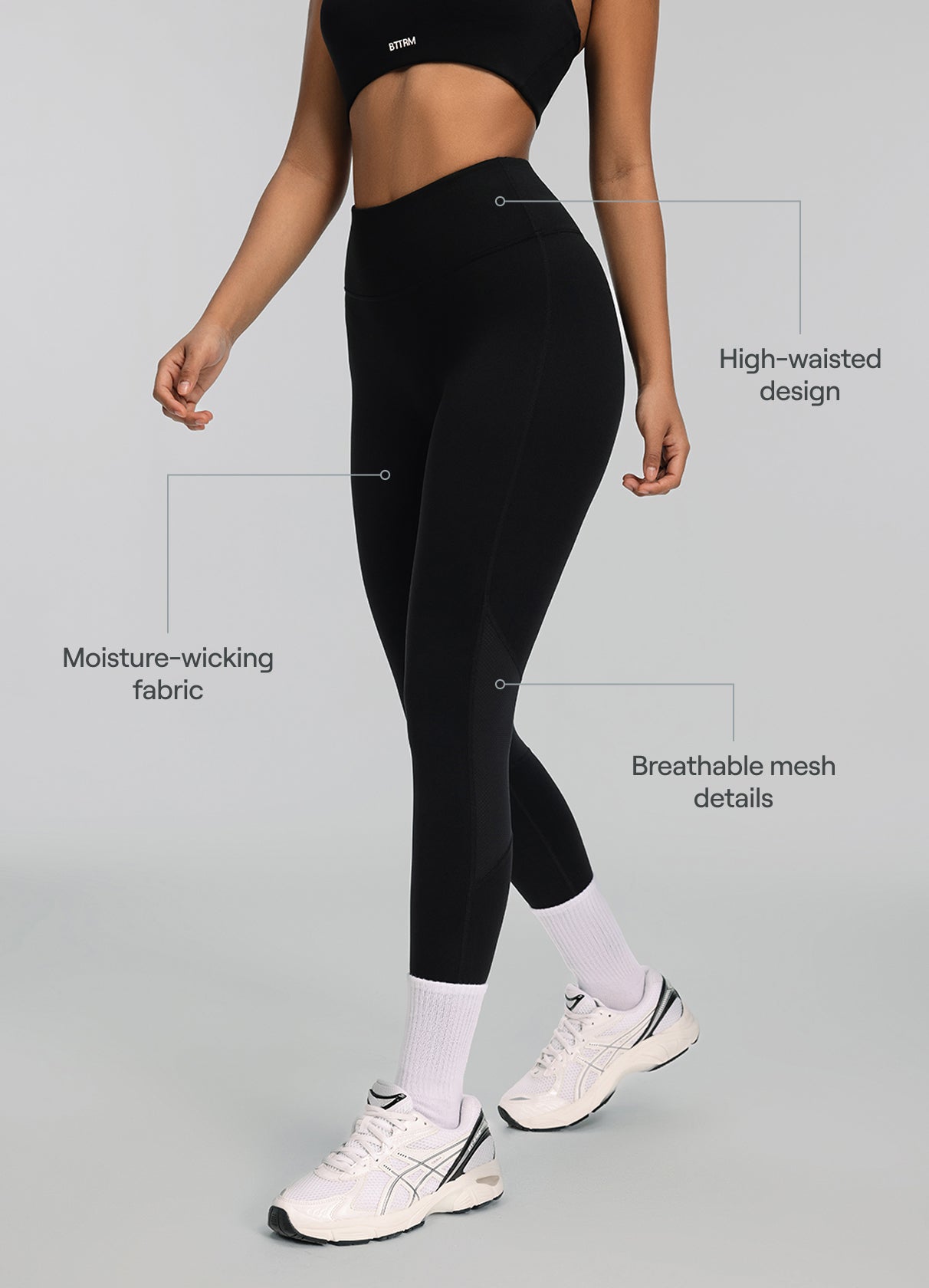 High Impact Mesh Leggings - Cellubyee Boutique
