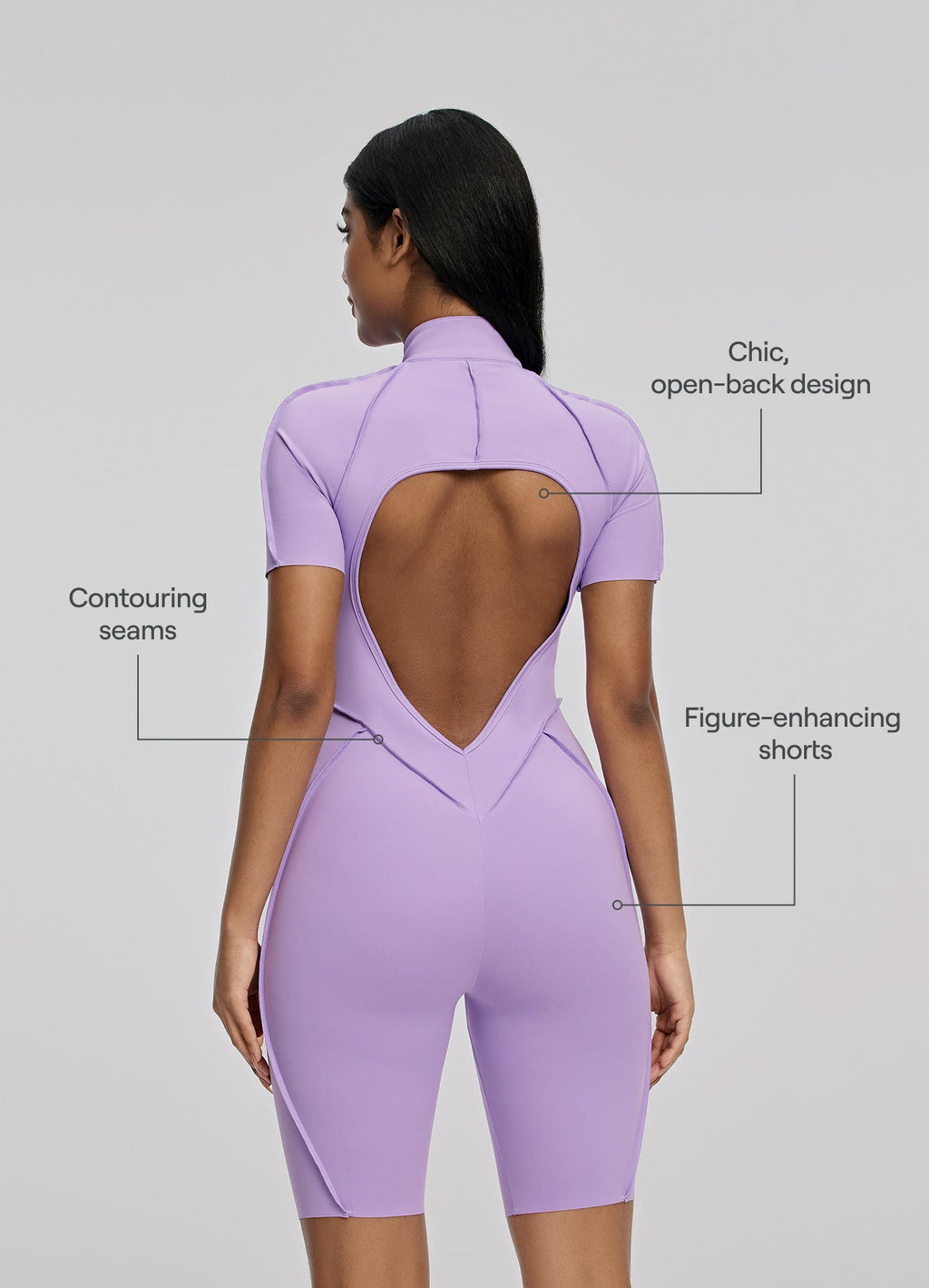 Shortslang catsuit - Cellubyee Boutique