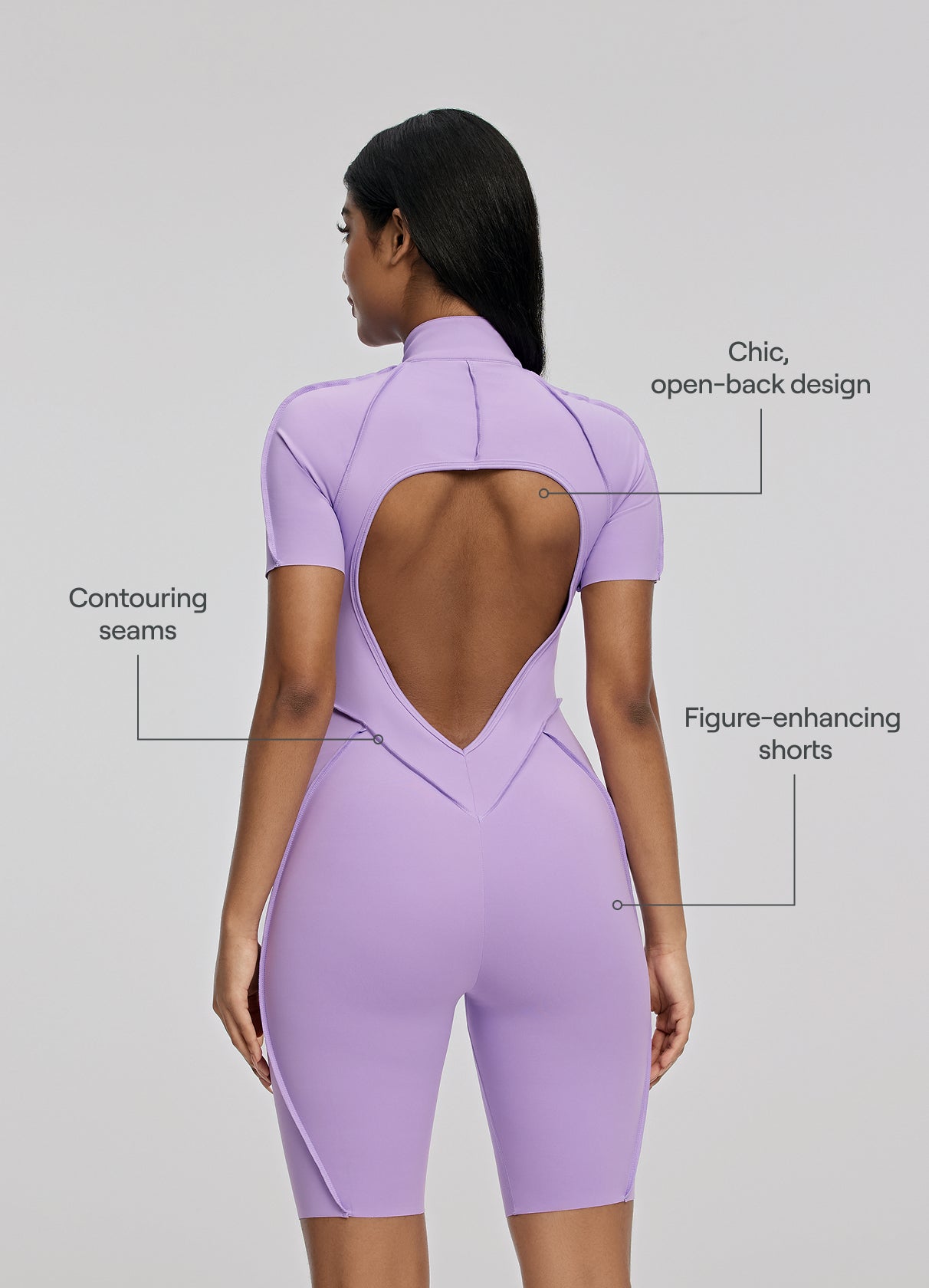 Shortslang catsuit - Cellubyee Boutique