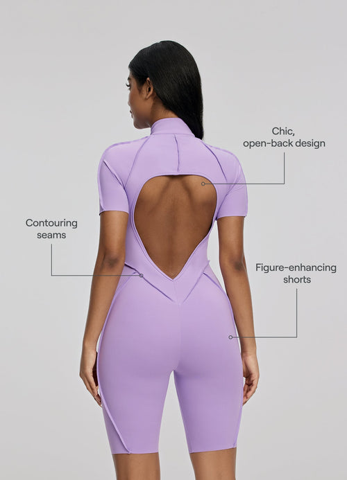 Shortslang catsuit - Cellubyee Boutique