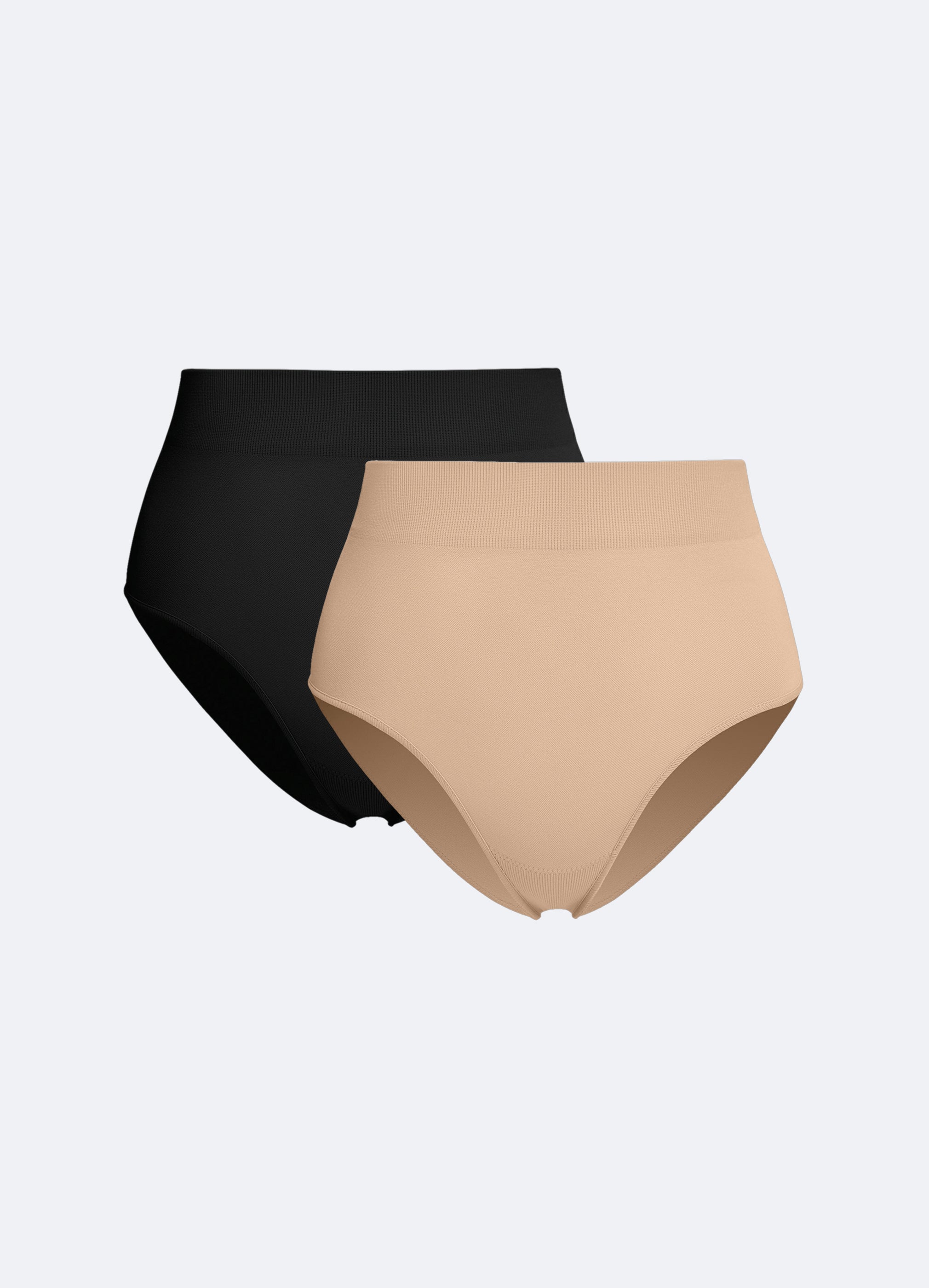 Sømløs Mid-Rise Sculpting Briefs Duo Tummy-Control - Cellubyee Boutique