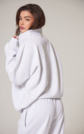 Oversized Quarter Zip - Cellubyee Boutique